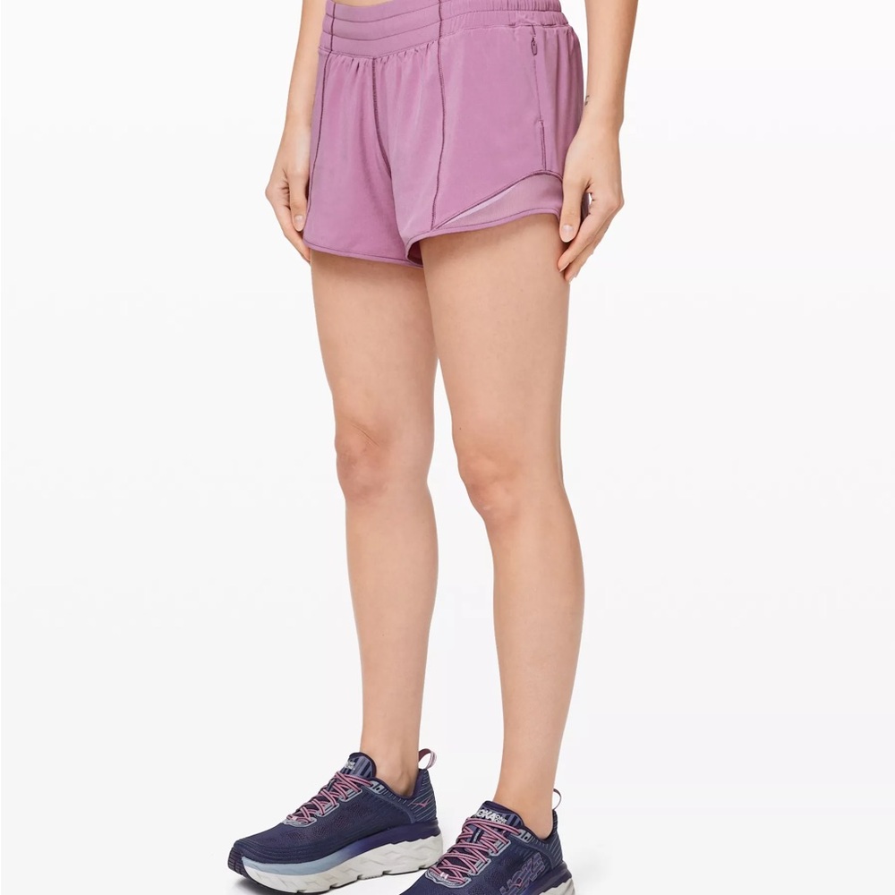 lululemon athletica Lavender Athletic Shorts